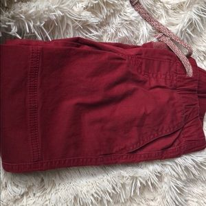 MAROON JOGGERS